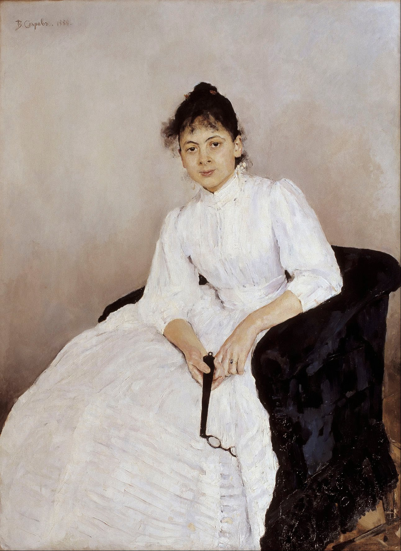 Portrait of Maria F. Jakuntjikova, Valentin Serov