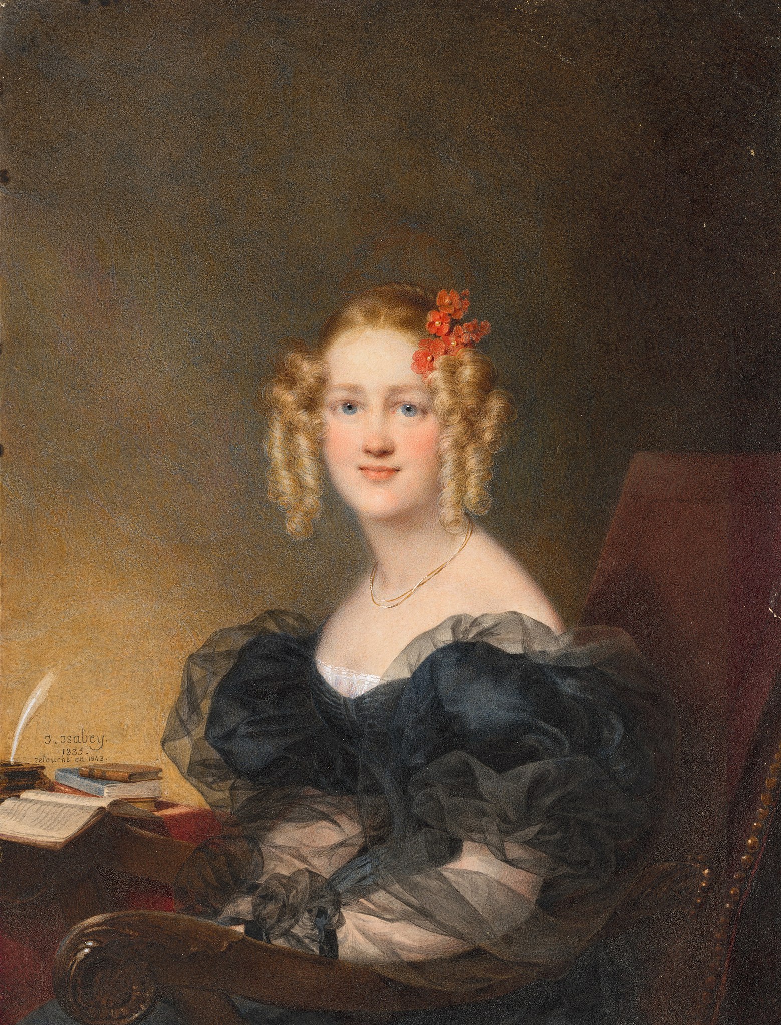 Portrait of a Woman by Jean-Baptiste Isabey