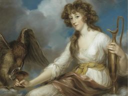 A Portrait of Sarah White as Hebe by John Russell