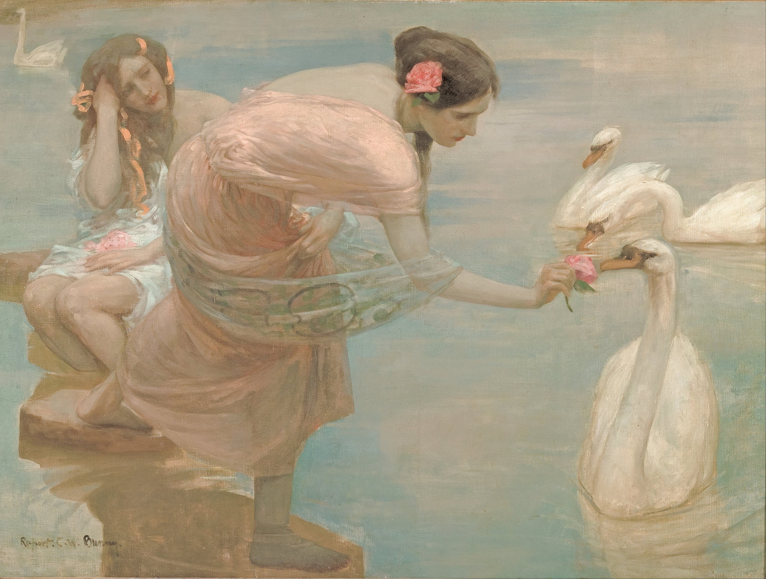 A summer morning by Rupert Bunny