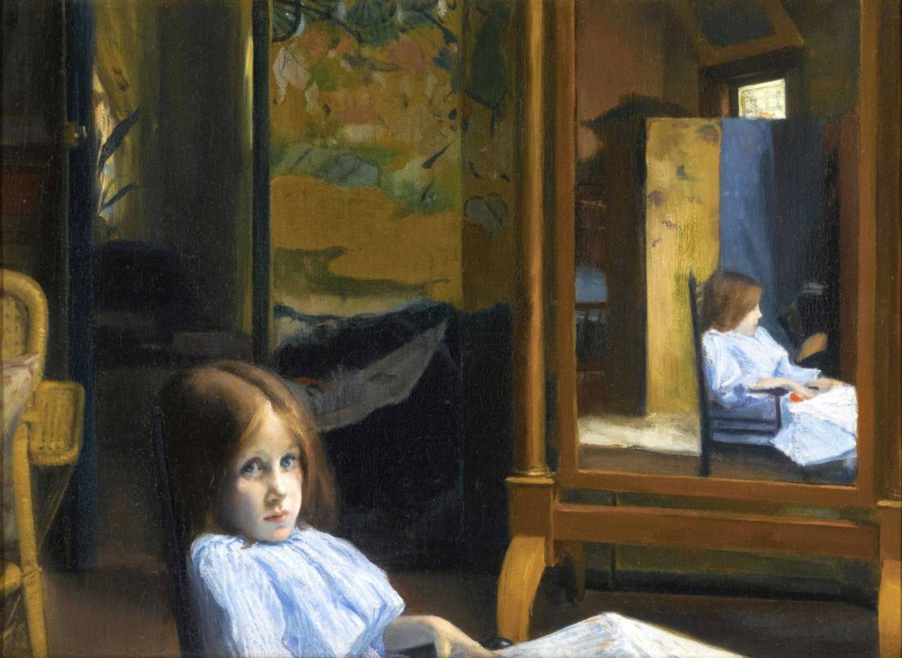 The Girl in the Mirror, Jacques-Emile Blanche