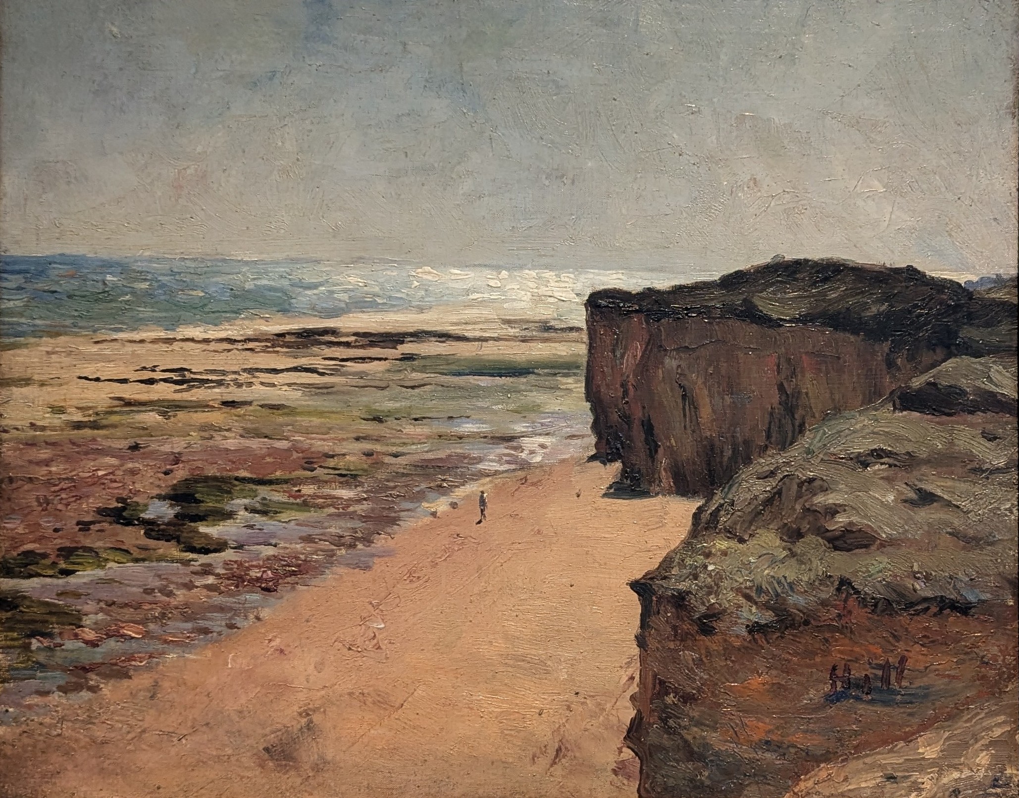 Klippstup med Figur by Carl Fredrik Hill