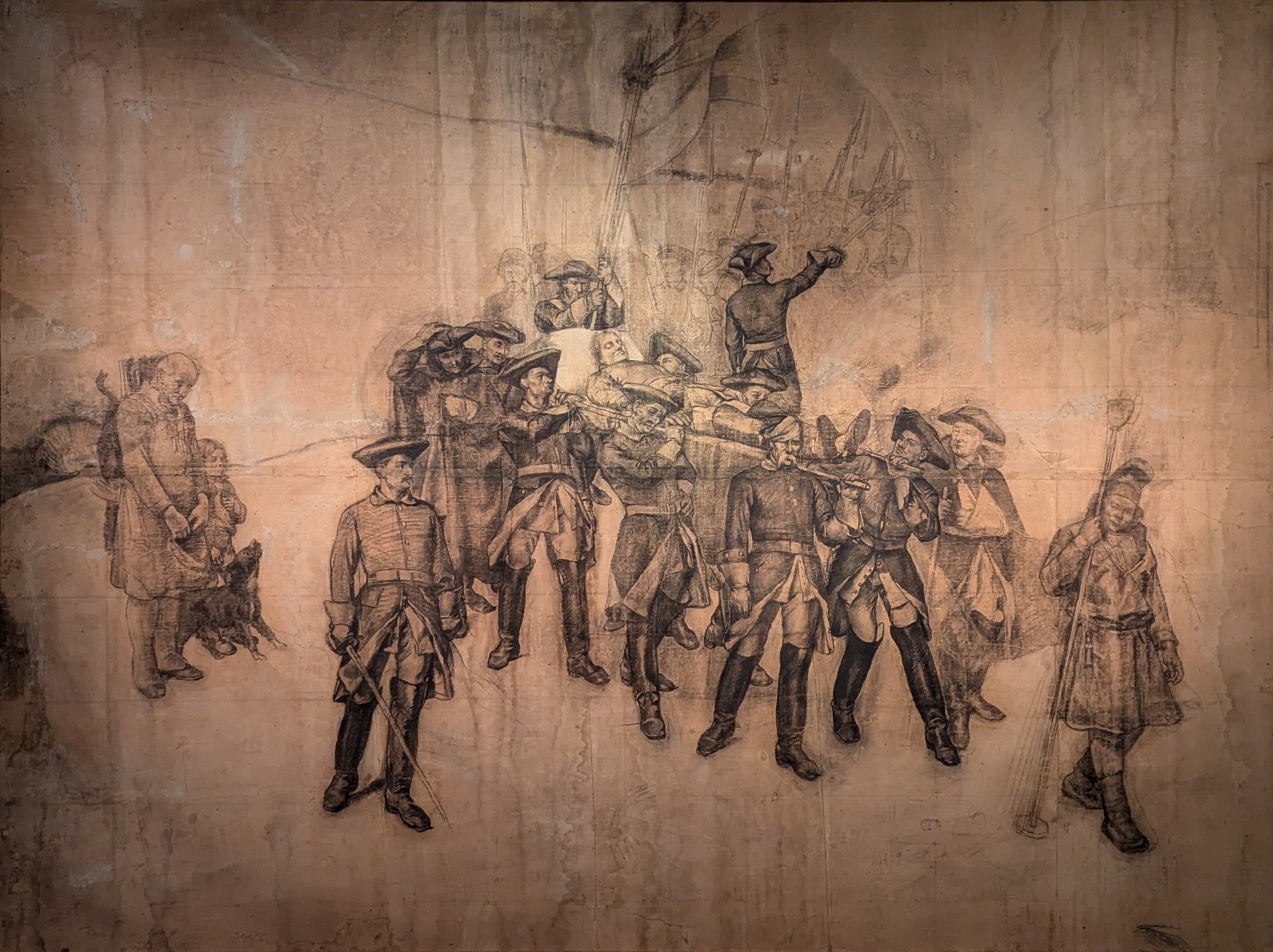 Karl XII:s Likfärd by Gustaf Cederström