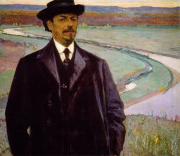 Self-portrait by Mikhail Nesterov