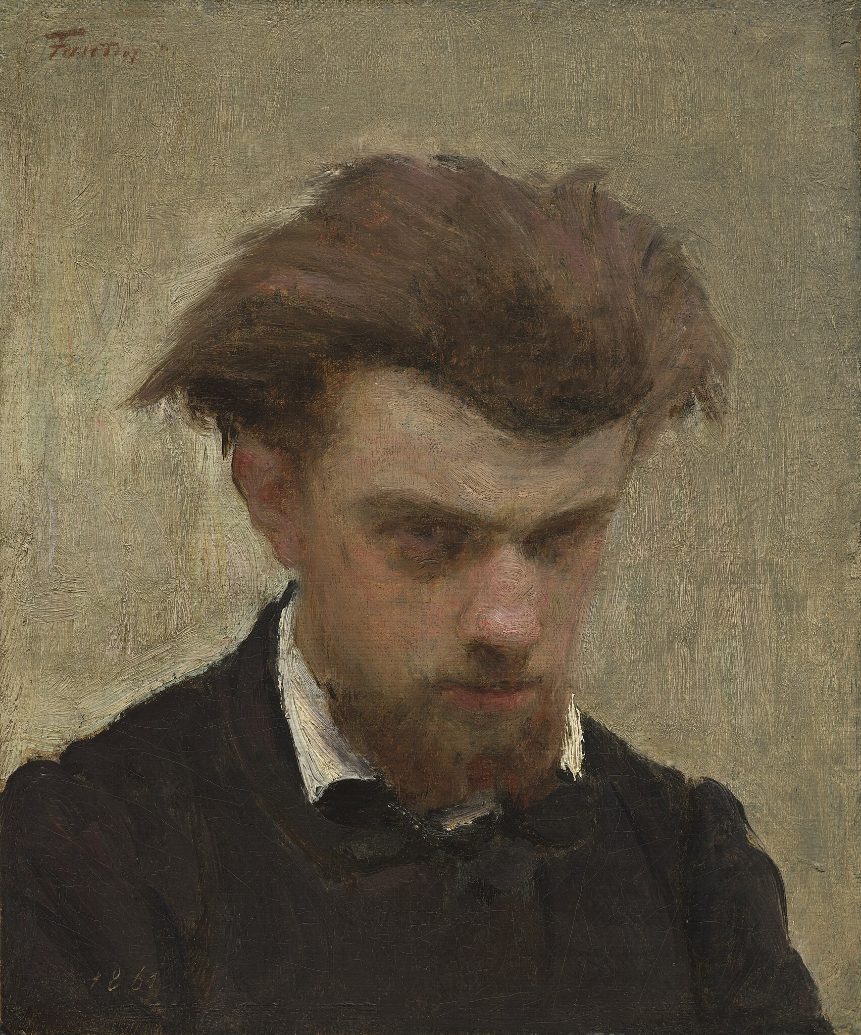 Self-Portrait, Henri Fantin-Latour