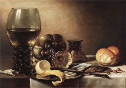 Still life by Pieter Claesz