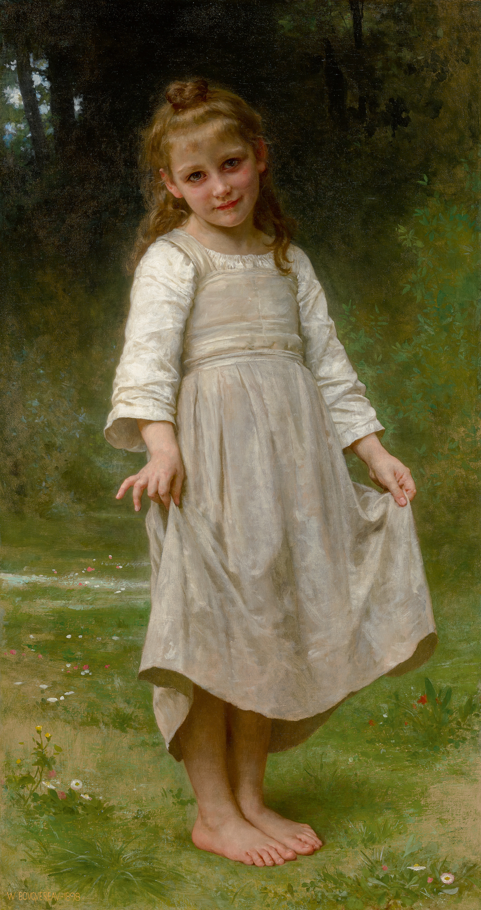 La révérence by William-Adolphe Bouguereau