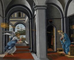 Annunciation by Sandro Botticelli