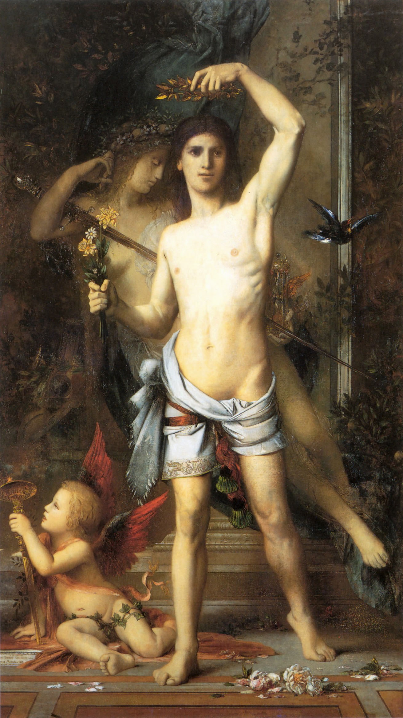 Le Jeune Homme et la Mort by Gustave Moreau