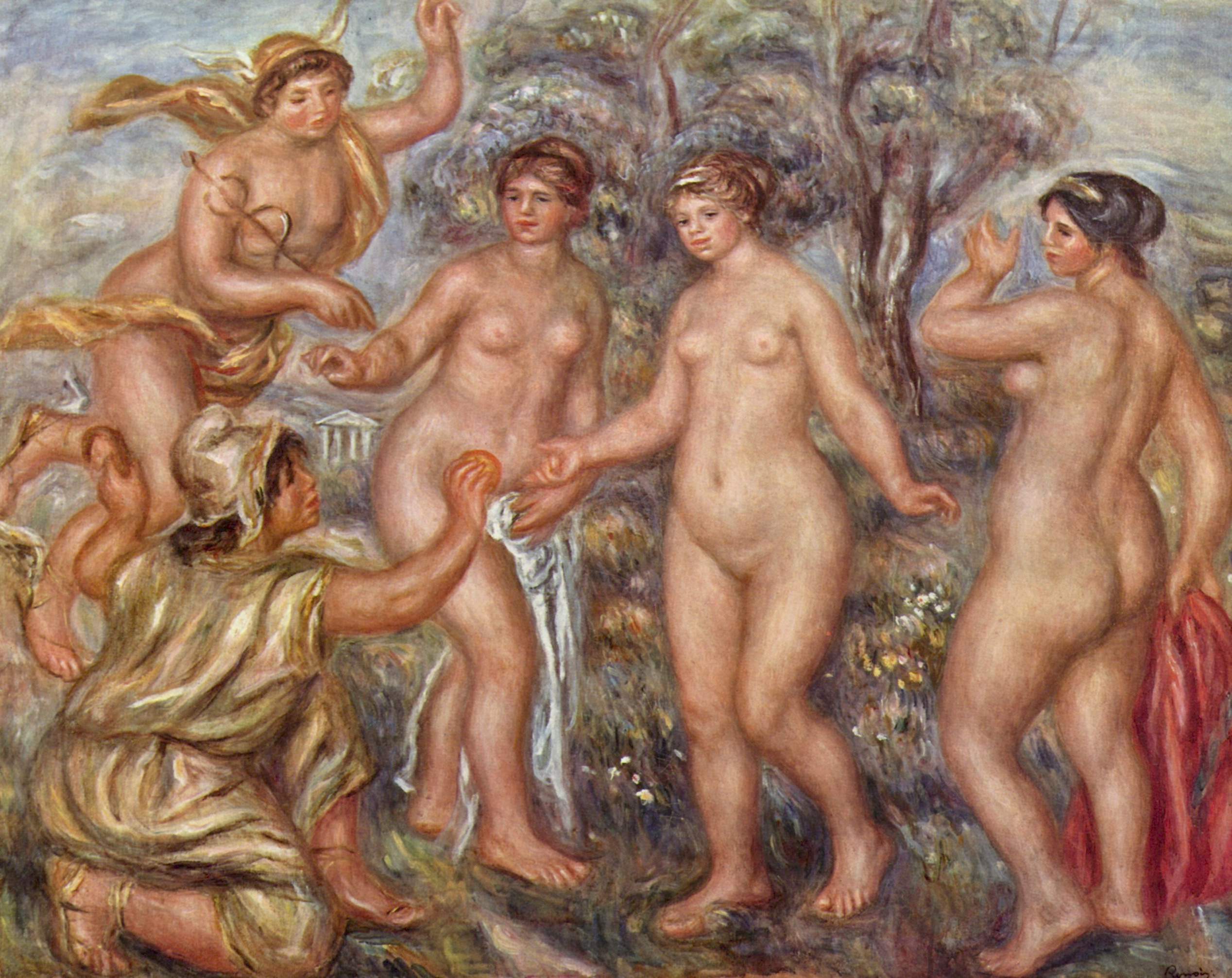 Le Jugement de Pâris by Pierre-Auguste Renoir