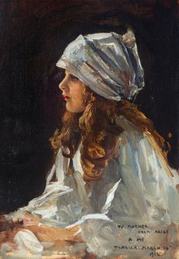 Portrait of the Artist's Daughter, Alice by John Lavery