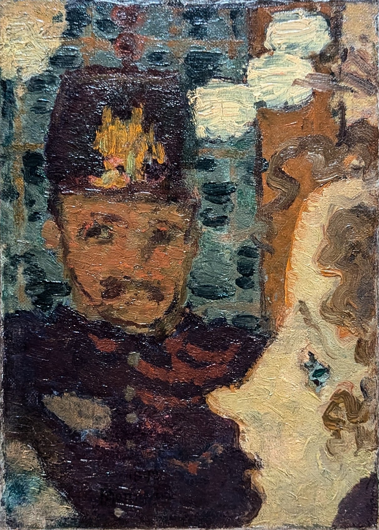 Militaire et blonde by Pierre Bonnard