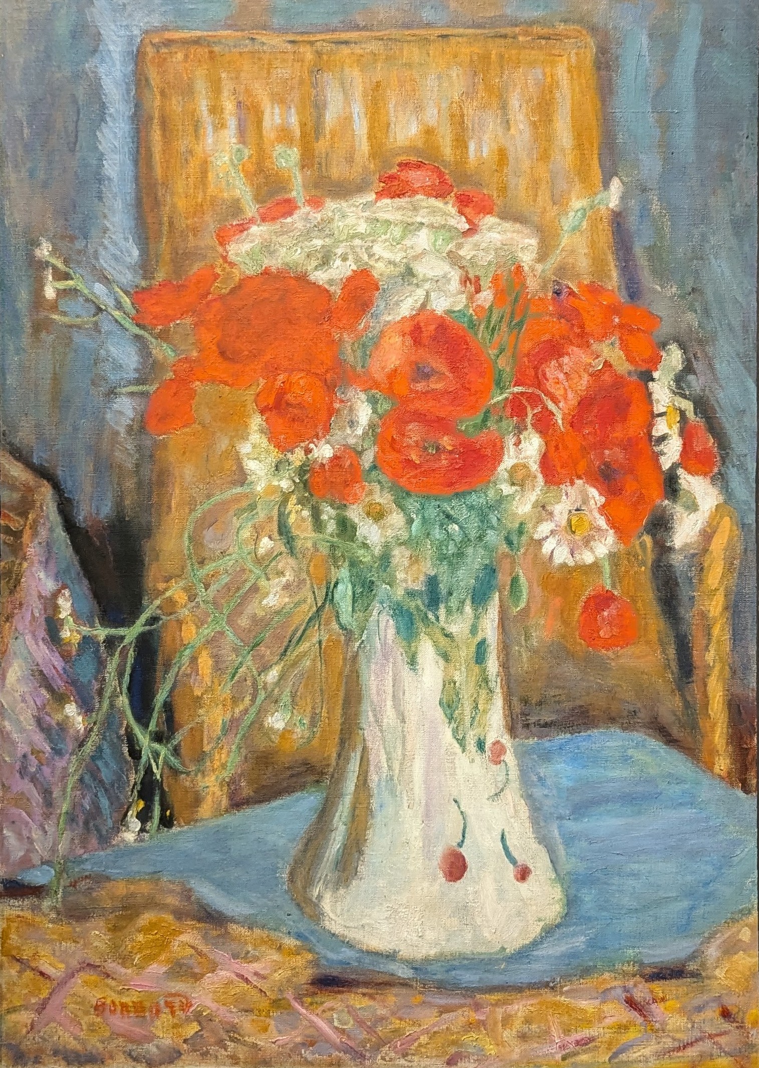 Coquelicot dans un vase by Pierre Bonnard