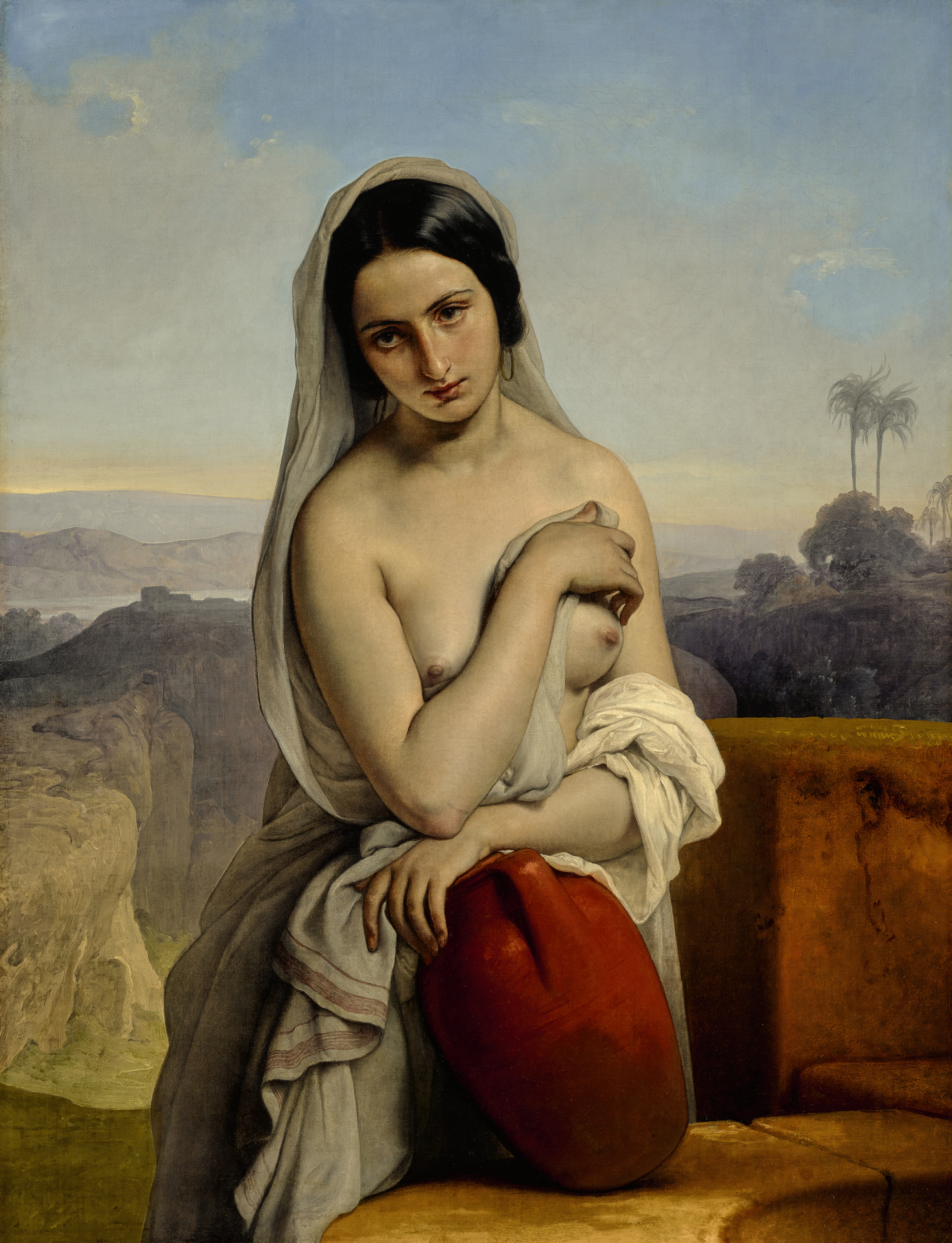 Rebecca al pozzo by Francesco Hayez