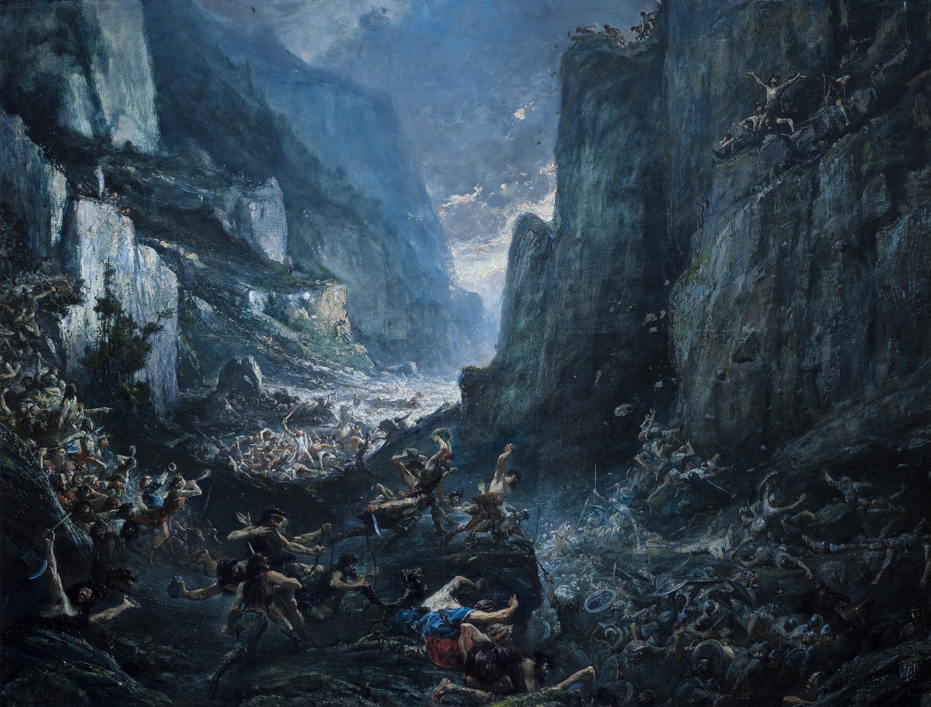 Roland at Roncevaux, Gustave Doré