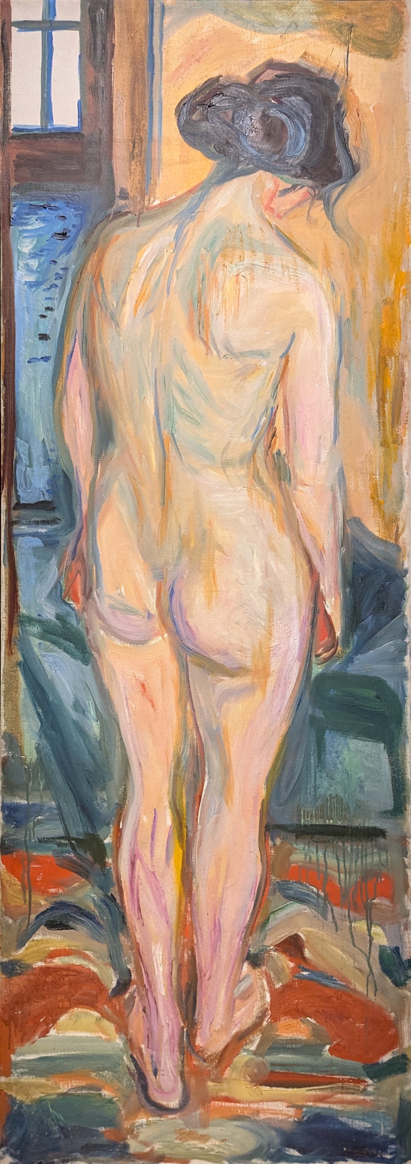 Standing Nude by Edvard Munch