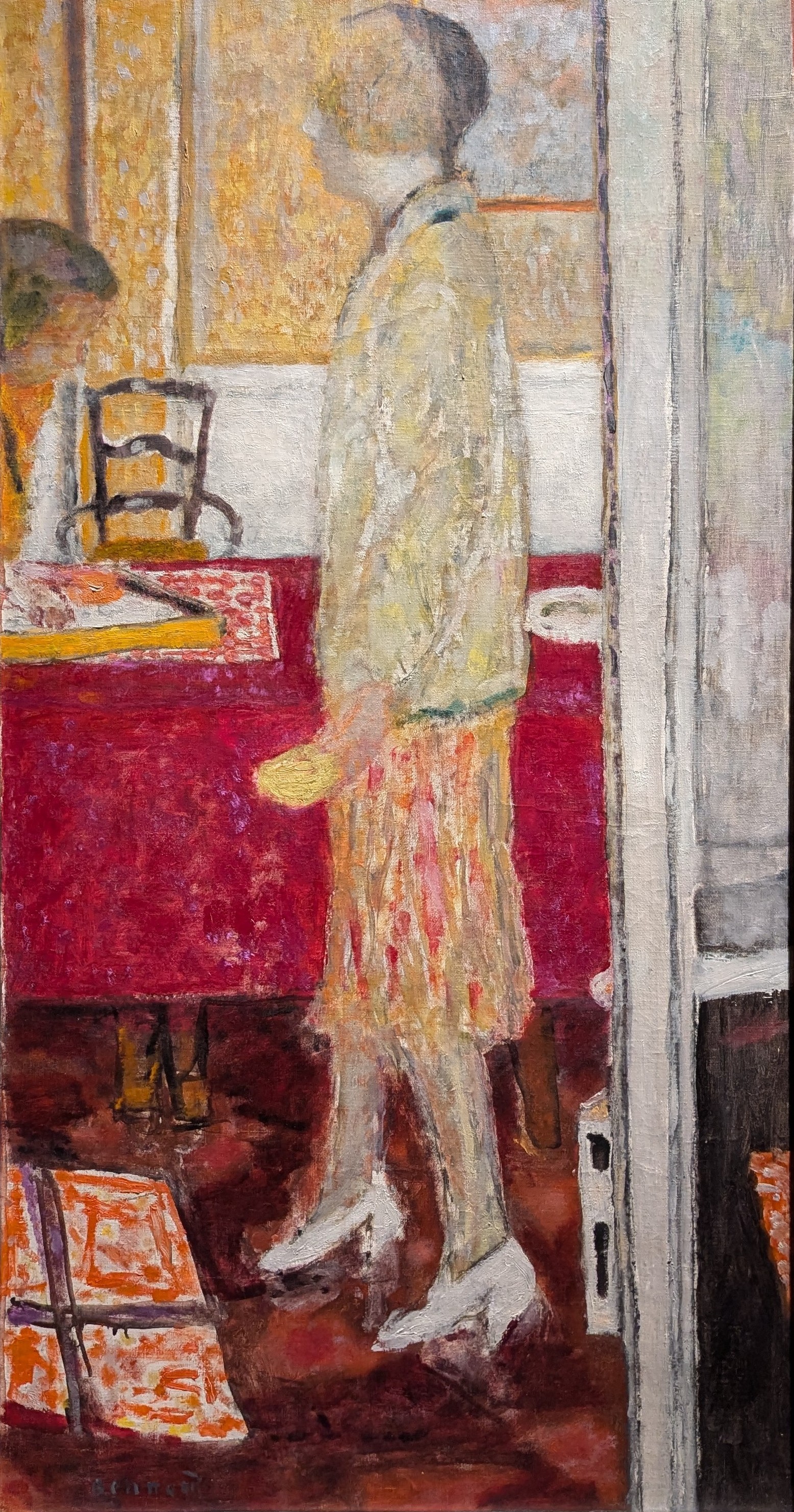 Marthe dans la salle à manger au Cannet by Pierre Bonnard