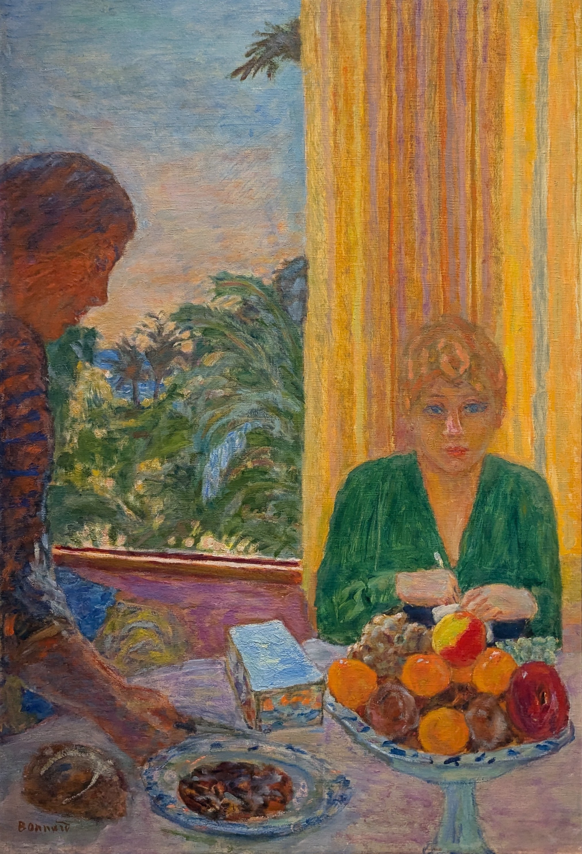 The Green Blouse by Pierre Bonnard