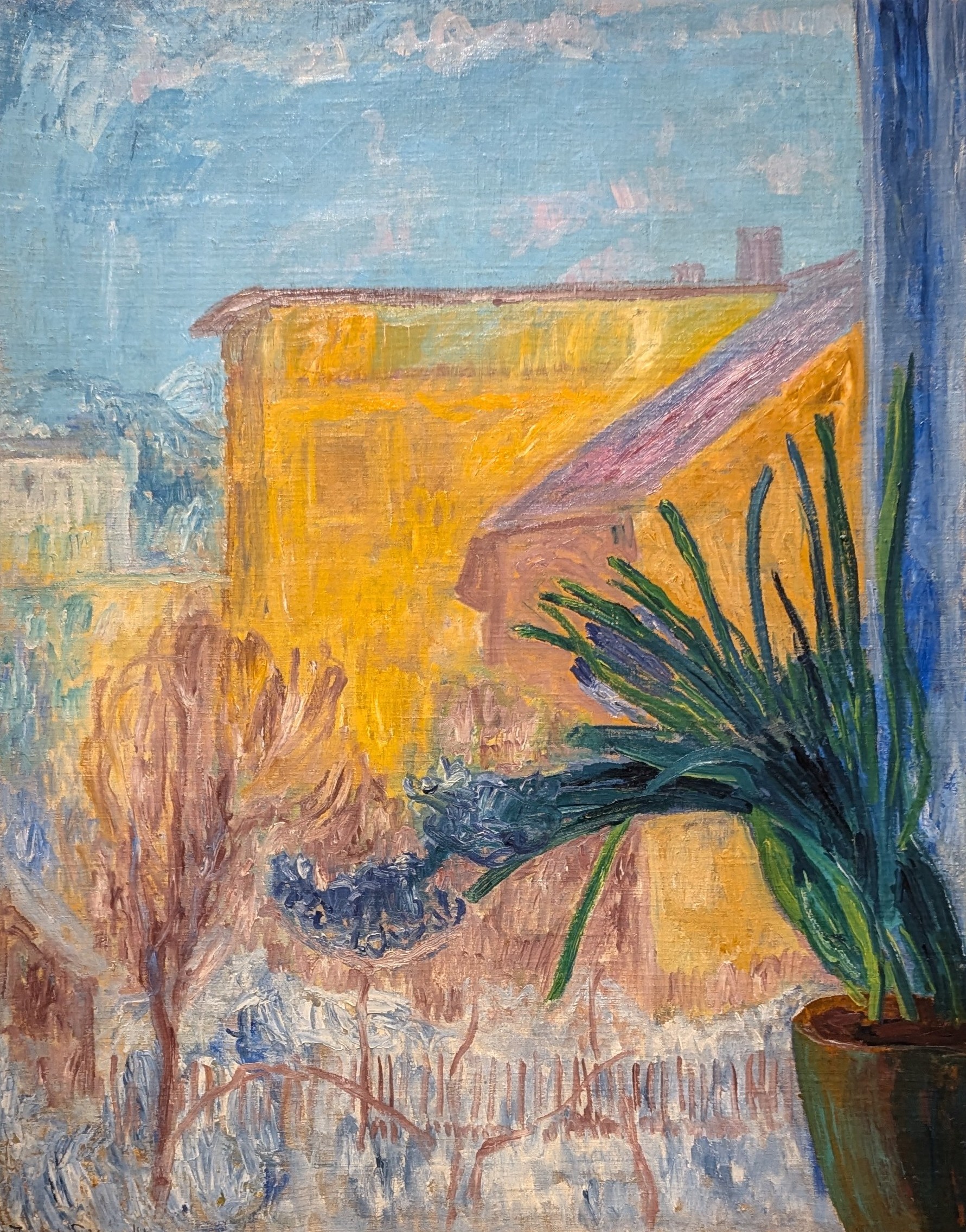 Utsikt fra Breiseth hotell by Thorvald Erichsen