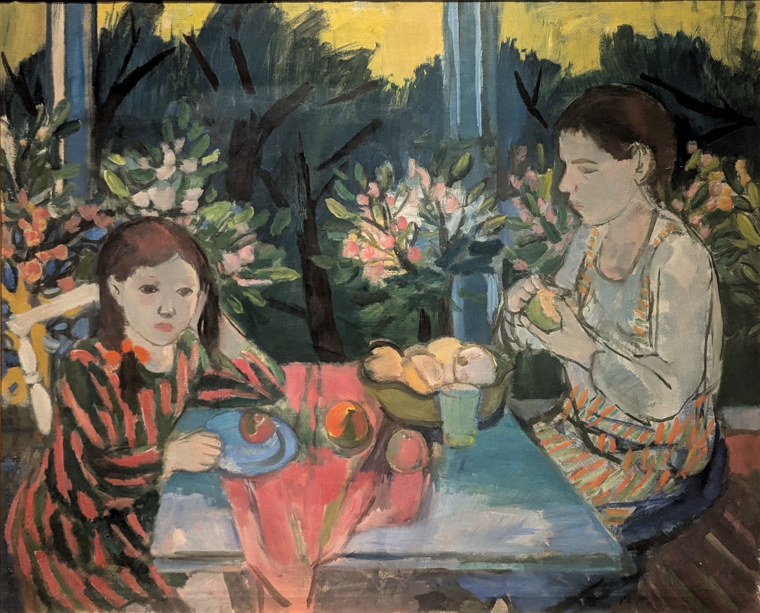 På verandan by Nils Nilsson